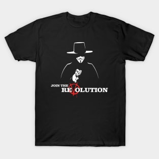 V for Vendetta Join The Revolution! T-Shirt